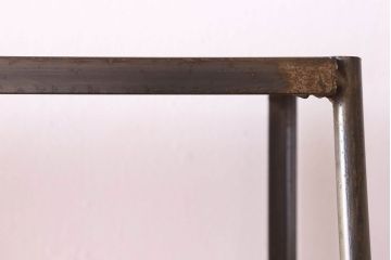 ラフジュ工房オリジナル　アイアンフレームのディスプレイラック【小】(陳列棚・飾り棚)(2)