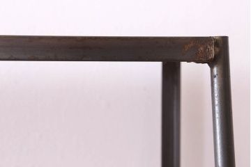 ラフジュ工房オリジナル アイアンフレームのディスプレイラック(小)(陳列棚・飾り棚)(3)