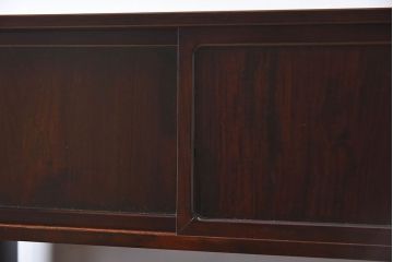 アンティーク家具　唐木・花梨材　大正昭和期　和モダン　指物　上品なアンティーク茶箪笥(カリン材)