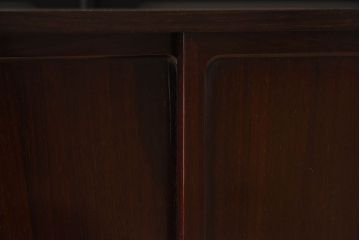 アンティーク家具　唐木・花梨材　大正昭和期　和モダン　指物　上品なアンティーク茶箪笥(カリン材)