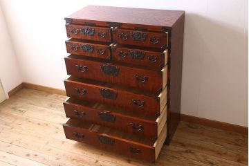 中古 伝統民芸家具 岩谷堂 衣装箪笥(2)