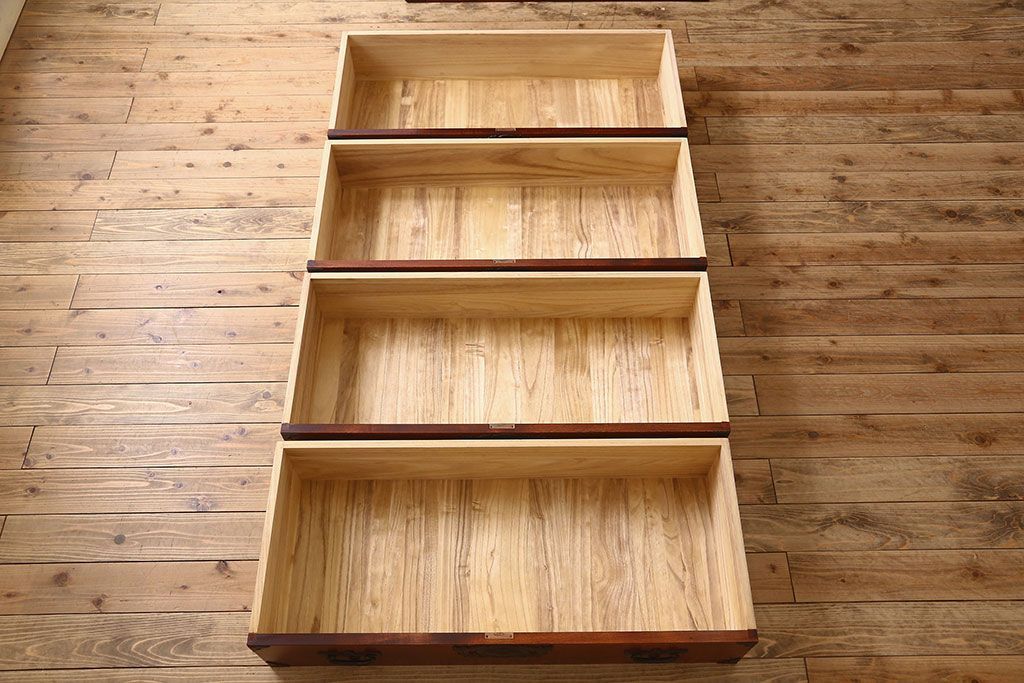 中古 伝統民芸家具 岩谷堂 衣装箪笥(2)