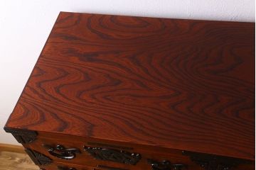 中古 伝統民芸家具 岩谷堂 衣装箪笥(2)