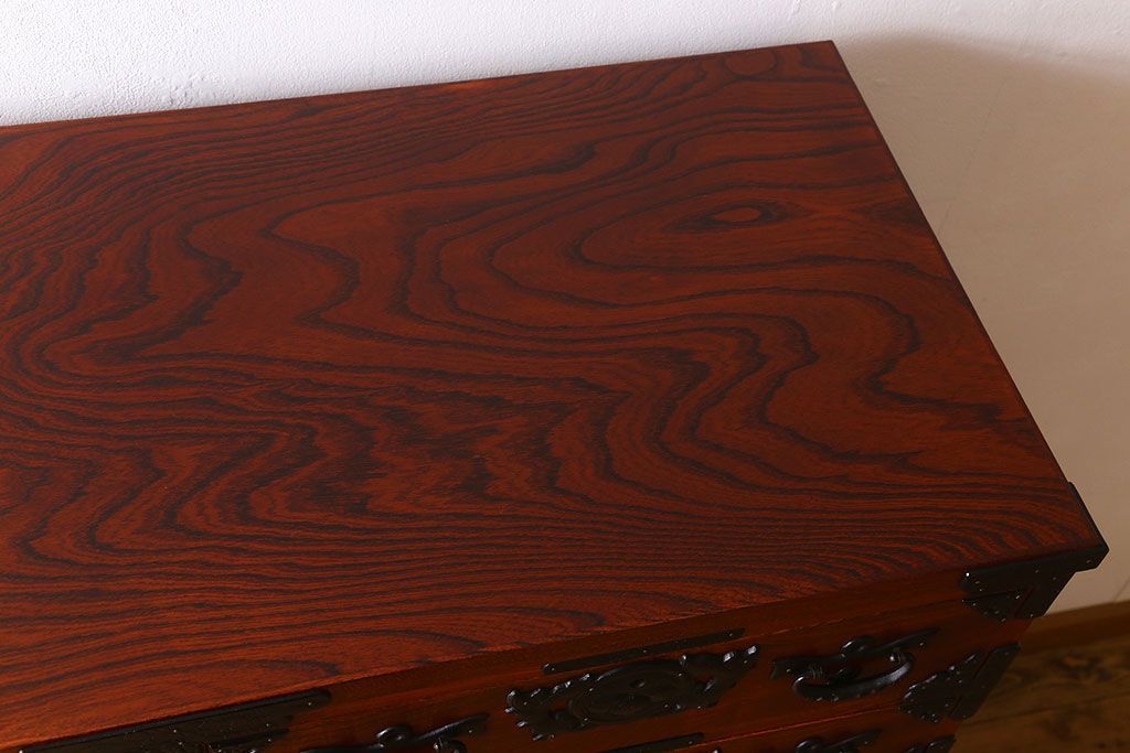 中古 伝統民芸家具 岩谷堂 衣装箪笥(2)