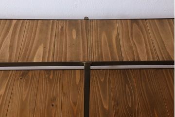 ラフジュ工房オリジナル　アイアンフレームのディスプレイラック【大】(陳列棚・飾り棚)(1)