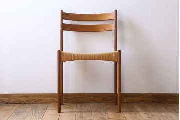 ヴィンテージ家具　北欧ビンテージ　ペーパーコードチェア(ダイニングチェア)(1)