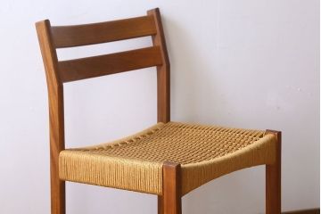 ヴィンテージ家具　北欧ビンテージ　ペーパーコードチェア(ダイニングチェア)(1)