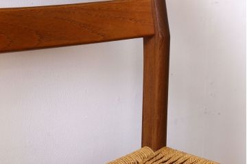 ヴィンテージ家具　北欧ビンテージ　ペーパーコードチェア(ダイニングチェア)(1)