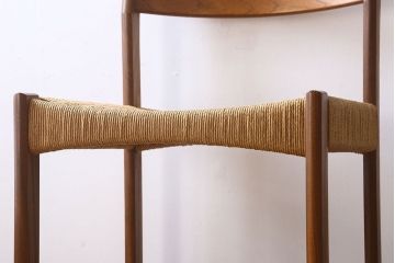 ヴィンテージ家具　北欧ビンテージ　ペーパーコードチェア(ダイニングチェア)(1)