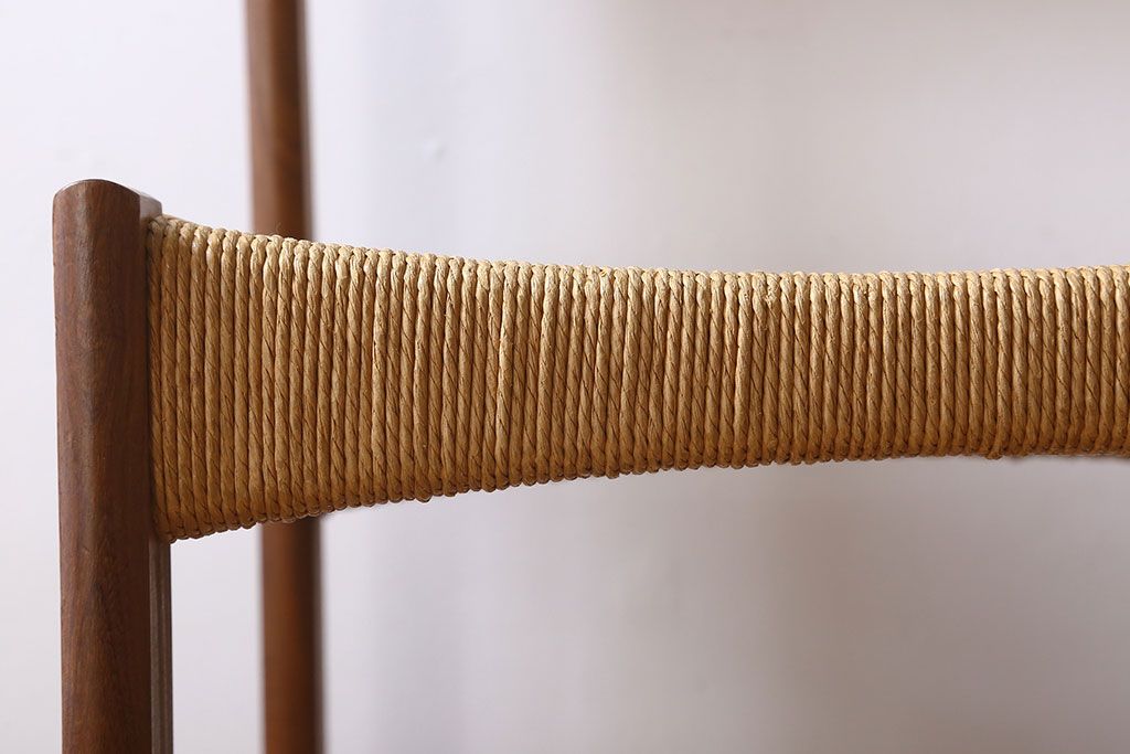 ヴィンテージ家具　北欧ビンテージ　ペーパーコードチェア(ダイニングチェア)(1)