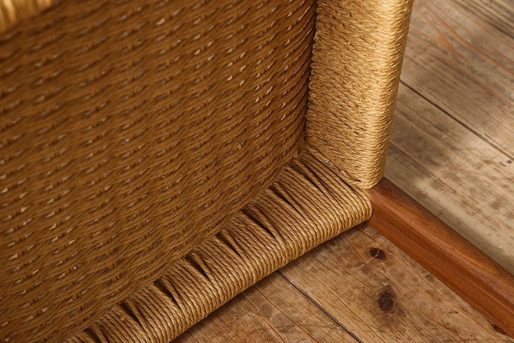 ヴィンテージ家具　北欧ビンテージ　ペーパーコードチェア(ダイニングチェア)(1)