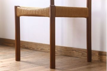ヴィンテージ家具　北欧ビンテージ　ペーパーコードチェア(ダイニングチェア)(2)
