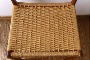 ヴィンテージ家具　北欧ビンテージ　ペーパーコードチェア(ダイニングチェア)(2)