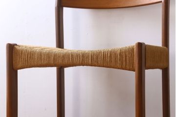 ヴィンテージ家具　北欧ビンテージ　ペーパーコードチェア(ダイニングチェア)(2)