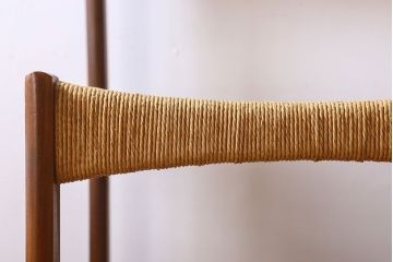 ヴィンテージ家具　北欧ビンテージ　ペーパーコードチェア(ダイニングチェア)(2)