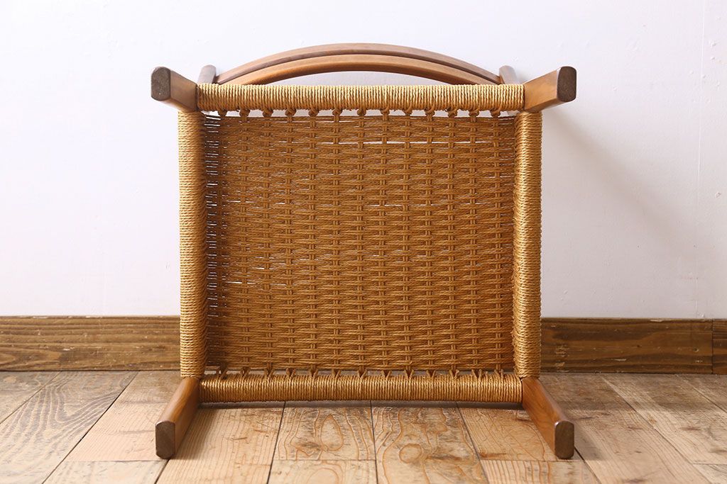 ヴィンテージ家具　北欧ビンテージ　ペーパーコードチェア(ダイニングチェア)(2)