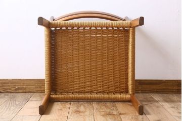 ヴィンテージ家具　北欧ビンテージ　ペーパーコードチェア(ダイニングチェア)(2)