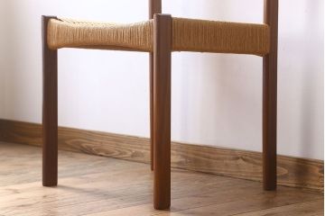 ヴィンテージ家具　北欧ビンテージ　ペーパーコードチェア(ダイニングチェア)(3)