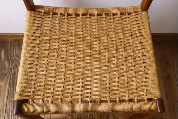 ヴィンテージ家具　北欧ビンテージ　ペーパーコードチェア(ダイニングチェア)(3)
