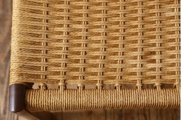 ヴィンテージ家具　北欧ビンテージ　ペーパーコードチェア(ダイニングチェア)(3)