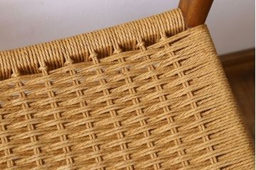 ヴィンテージ家具　北欧ビンテージ　ペーパーコードチェア(ダイニングチェア)(3)