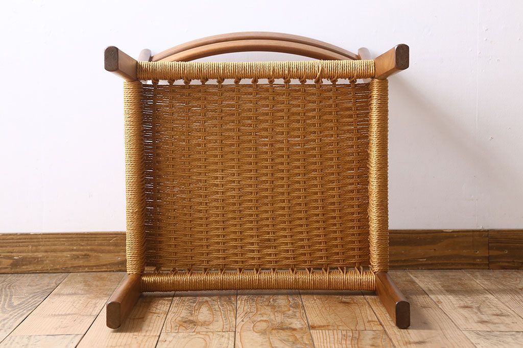 ヴィンテージ家具　北欧ビンテージ　ペーパーコードチェア(ダイニングチェア)(3)