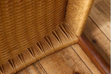 ヴィンテージ家具　北欧ビンテージ　ペーパーコードチェア(ダイニングチェア)(3)