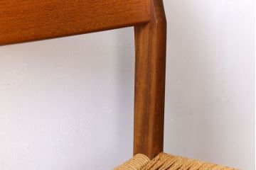 北欧家具　ビンテージ　ペーパーコードチェア(ダイニングチェア)(1)