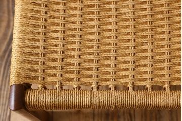 北欧家具　ビンテージ　ペーパーコードチェア(ダイニングチェア)(1)