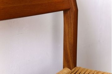 北欧家具　ビンテージ　ペーパーコードチェア(ダイニングチェア)(2)