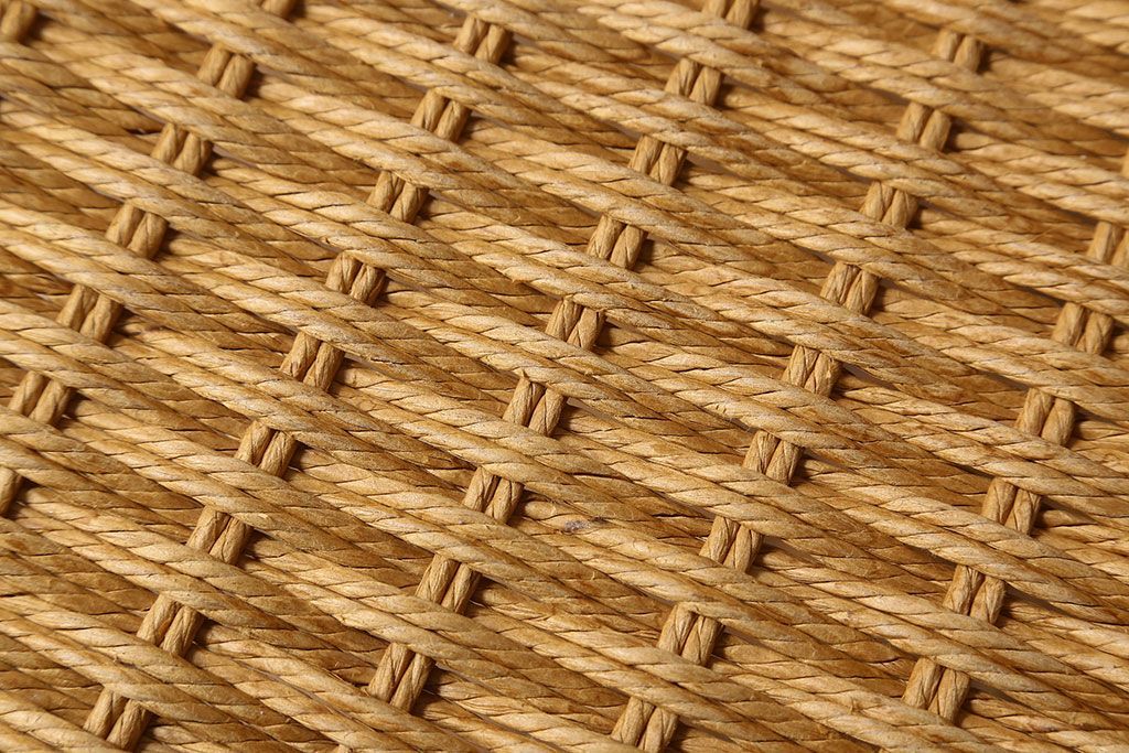 北欧家具　ビンテージ　ペーパーコードチェア(ダイニングチェア)(2)