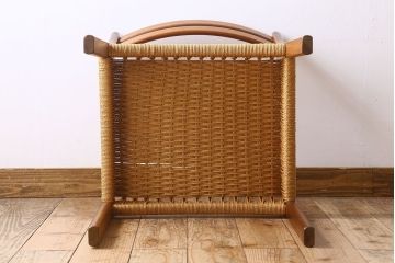 北欧家具　ビンテージ　ペーパーコードチェア(ダイニングチェア)(2)