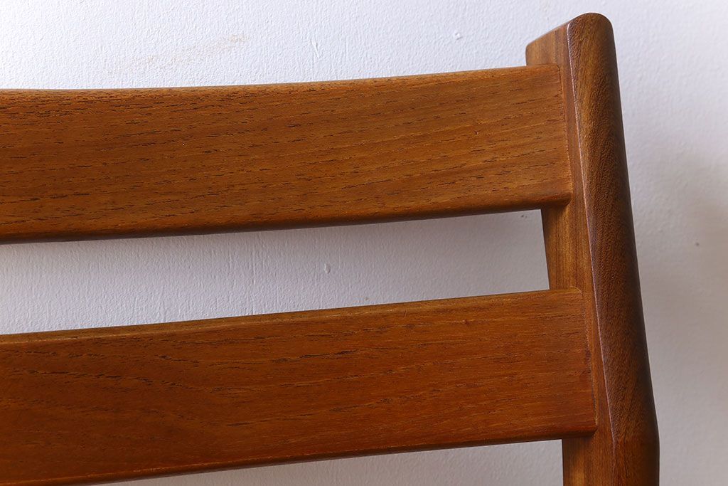 北欧家具　ビンテージ　ペーパーコードチェア(ダイニングチェア)(3)