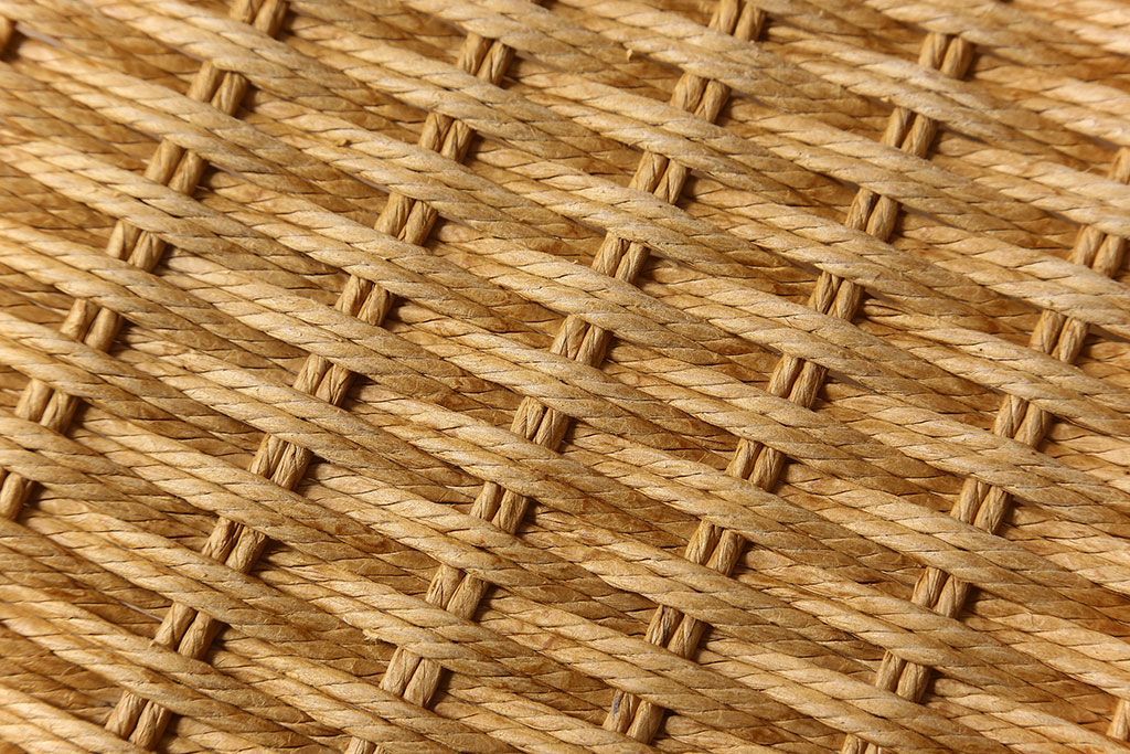 北欧家具　ビンテージ　ペーパーコードチェア(ダイニングチェア)(3)