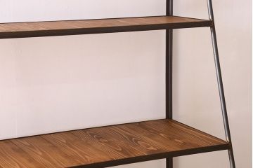 ラフジュ工房オリジナル　アイアンフレームのディスプレイラック【大】(陳列棚・飾り棚)(2)