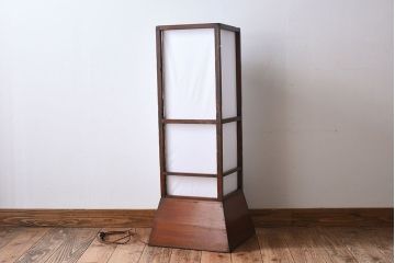 江戸明治期!和製アンティークの行灯(フロアスタンド)