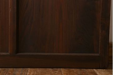 和製アンティーク　ダイヤガラス入り!おしゃれなデザインのガラス戸