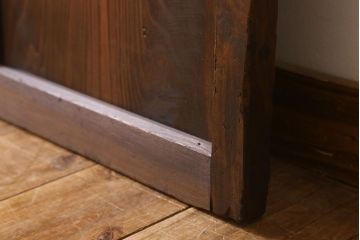 和製アンティーク　ダイヤガラス入り!おしゃれなデザインのガラス戸