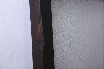 和製アンティーク　ダイヤガラス入り!おしゃれなデザインのガラス戸