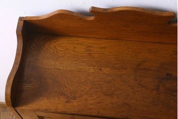 アンティーク家具　おしゃれなオーク材製ライティングビューロー　イギリスアンティーク