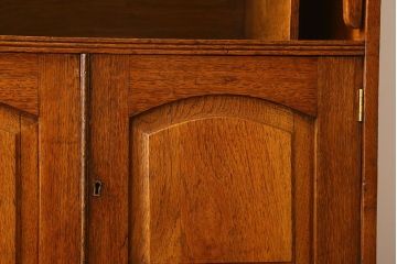 アンティーク家具　おしゃれなオーク材製ライティングビューロー　イギリスアンティーク