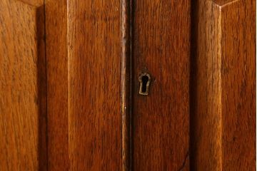 アンティーク家具　おしゃれなオーク材製ライティングビューロー　イギリスアンティーク