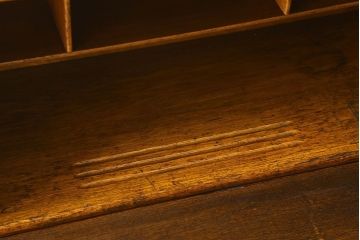 アンティーク家具　おしゃれなオーク材製ライティングビューロー　イギリスアンティーク