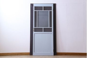 モール・すりガラス入り!おしゃれなペイントドア