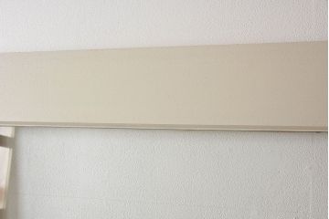 ビンテージ　両開き　無垢材!特大ガラスドア2枚セット(間仕切り・パーテーション)