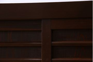 アンティーク家具　上品な和製アンティークの昇り引き出し付き水屋箪笥サイドボード　6尺