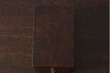 アンティーク家具　アンティーク　総欅材!とても小さな小引き出し(印箱)