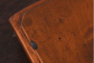 アンティーク家具　昭和期　古い木のアンティーク花台