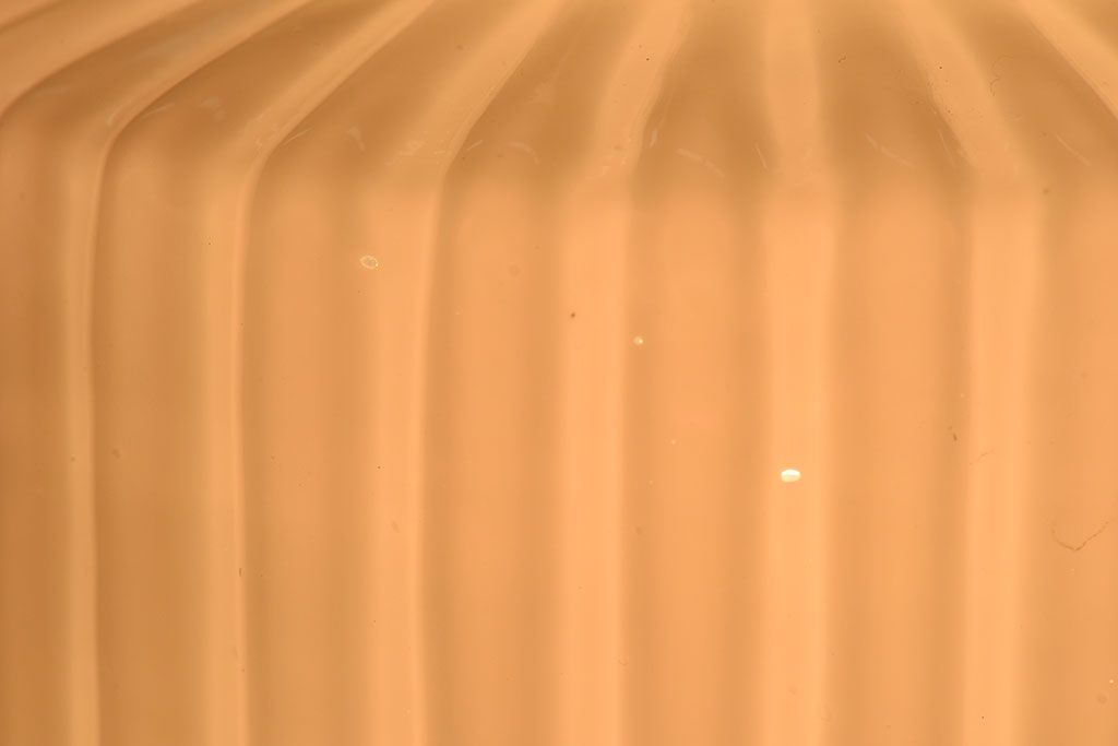 アンティーク　古い吊り下げ天井照明　白いガラスシェード(3)