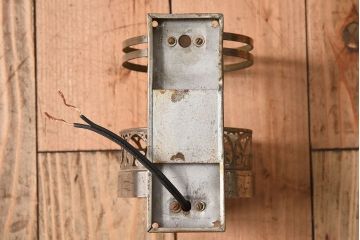 昭和レトロ　シンプルなアンティーク壁掛け照明(2)